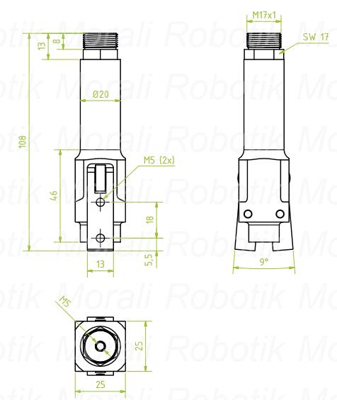 ADAPTÖR ÇENELİ TUTUCU